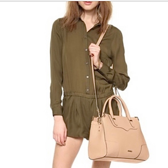 Rebecca Minkoff Amorous Satchel/ Crossbody in Natural - Picture 2 of 12